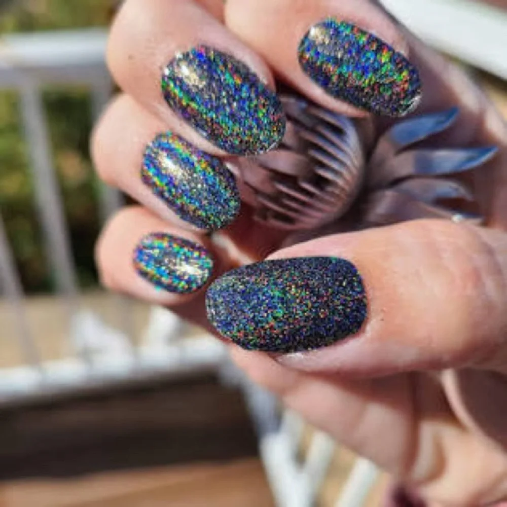 Color Street RETIRED Soho-Over It Glitter Nail Set